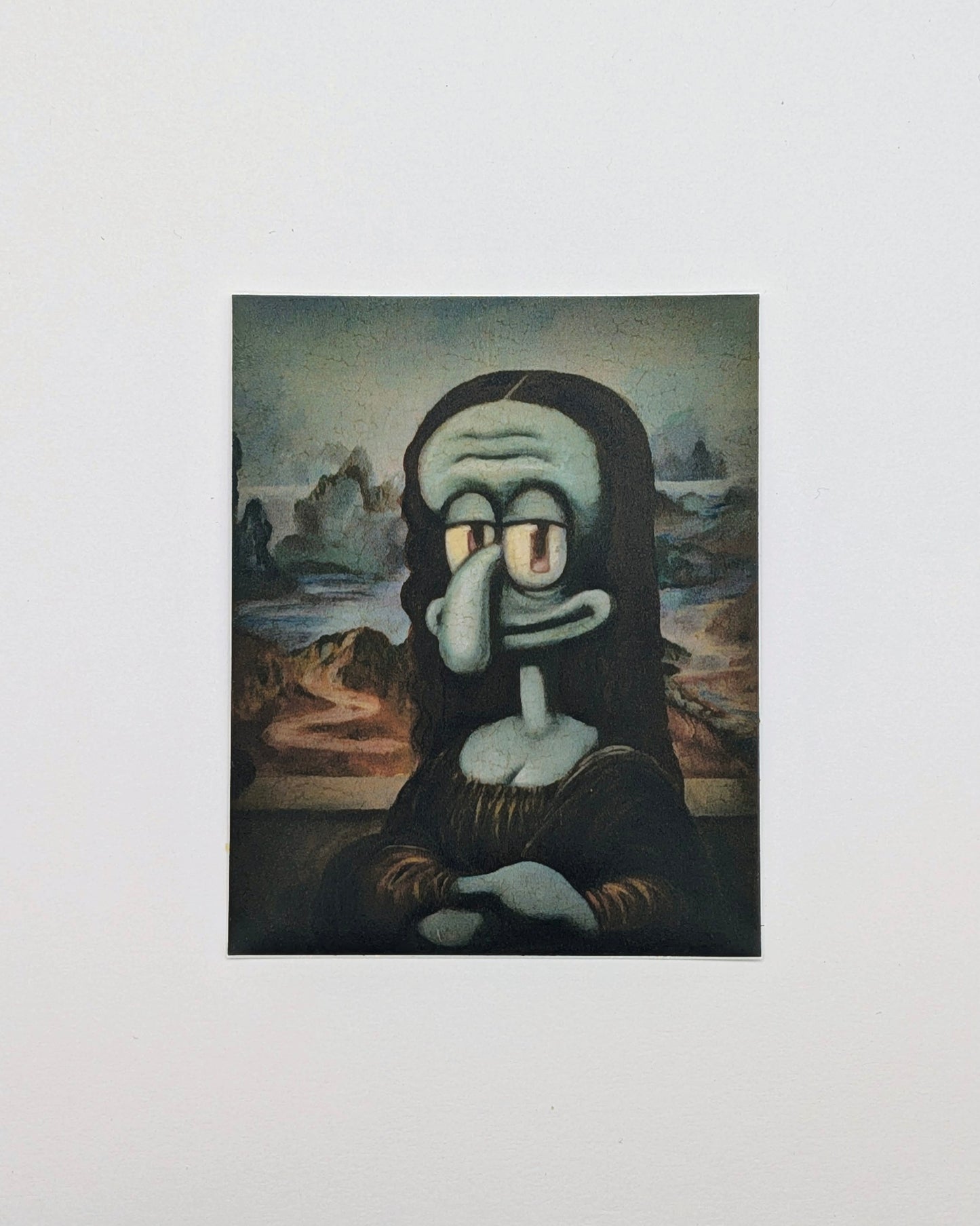 The Mona Squisa - Sticker