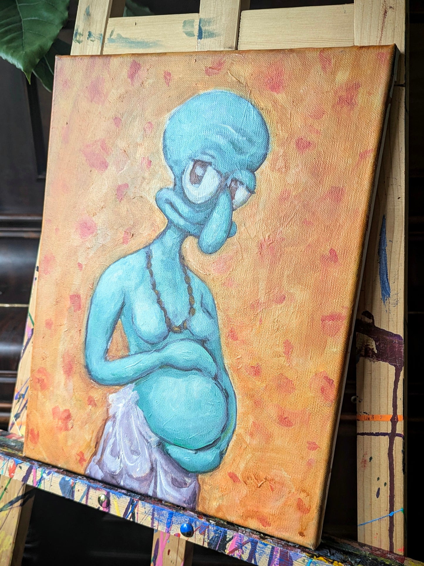 Self-Portrait at Sixth Wedding Anniversary - Original