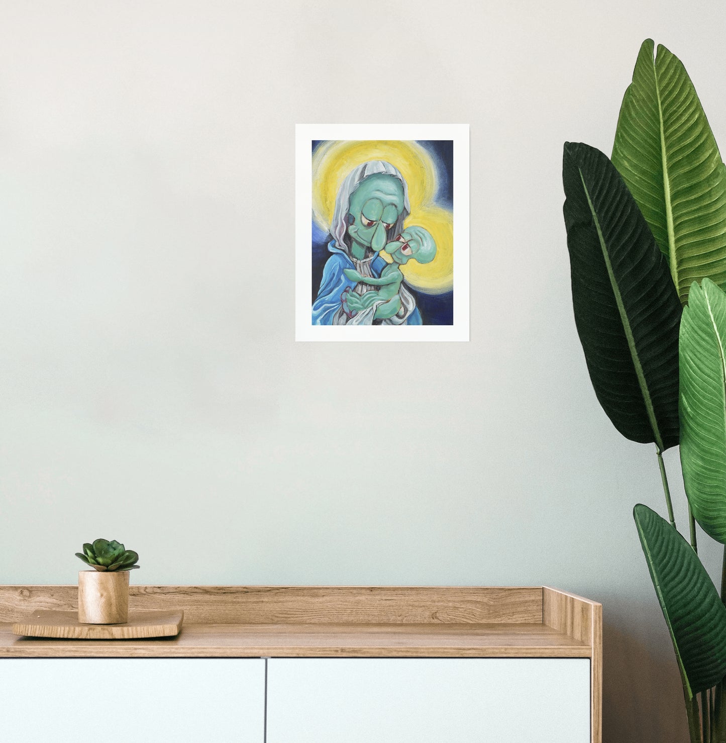 Squidonna and Child - Print