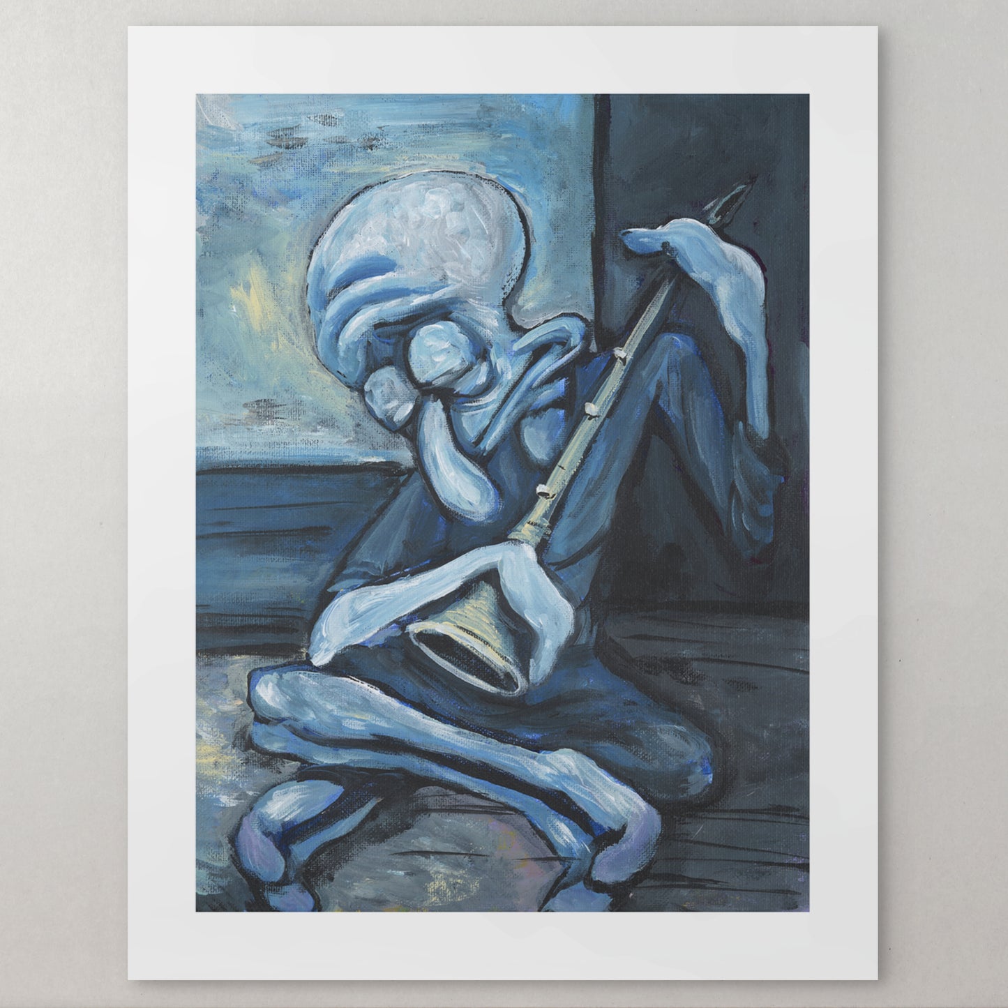 The Old Clarinetist  - Print