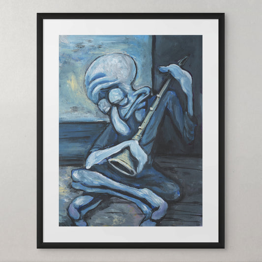 The Old Clarinetist  - Print