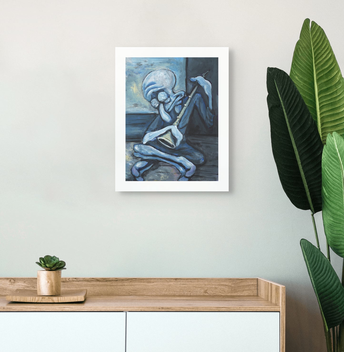 The Old Clarinetist  - Print