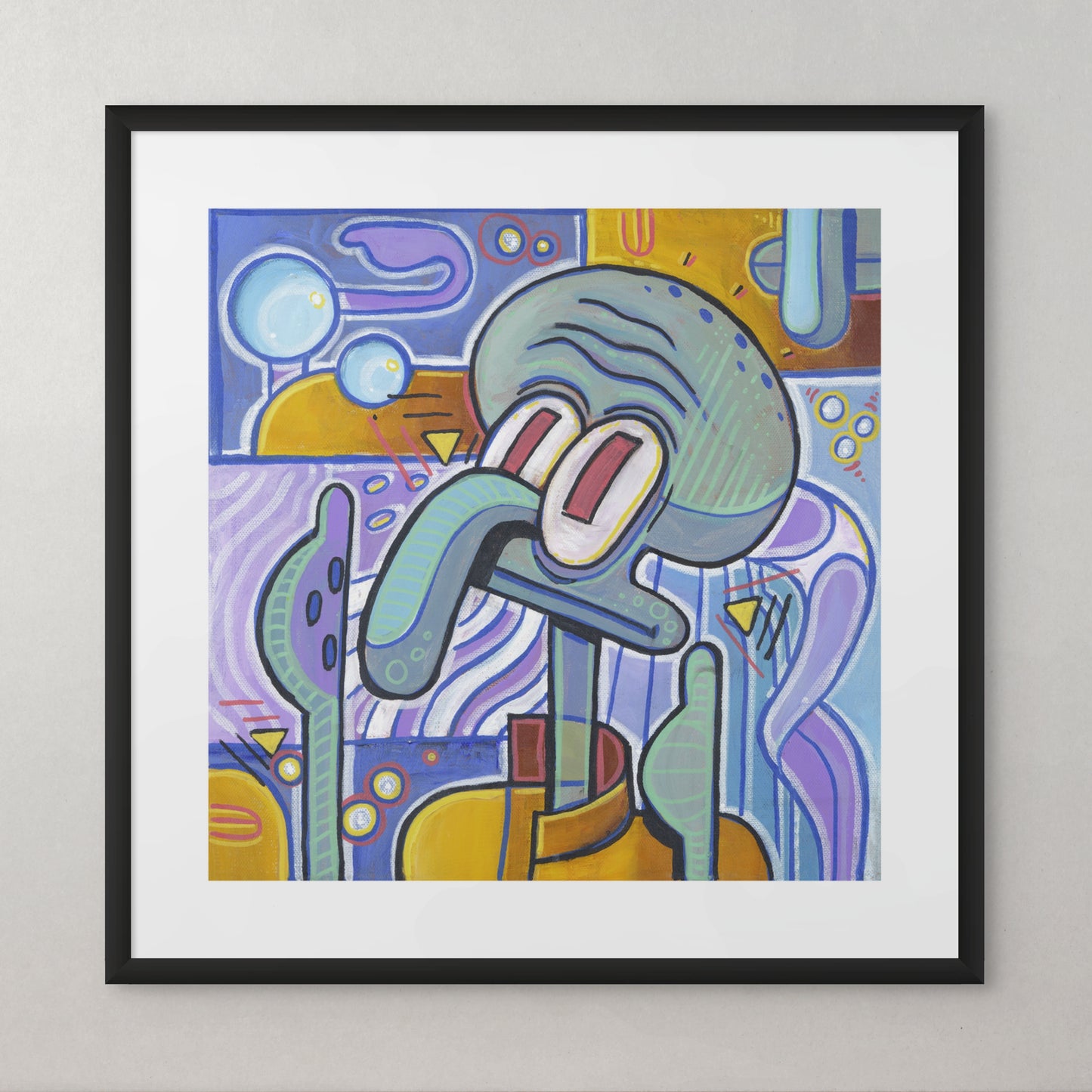 Abstract Tentacles III  - Print
