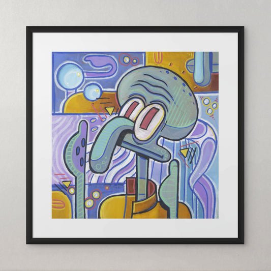 Abstract Tentacles III  - Print