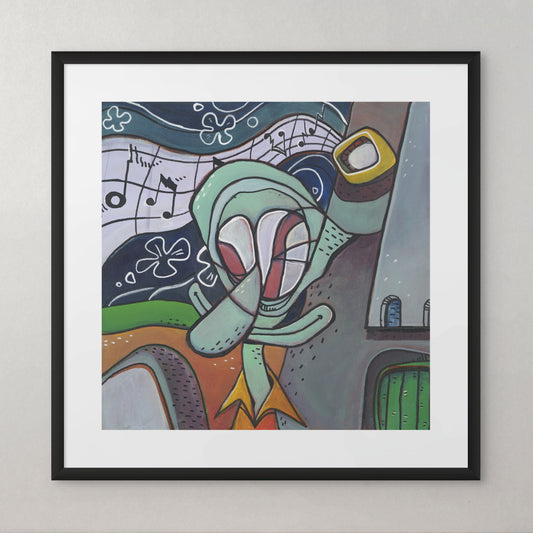 Abstract Tentacles II  - Print