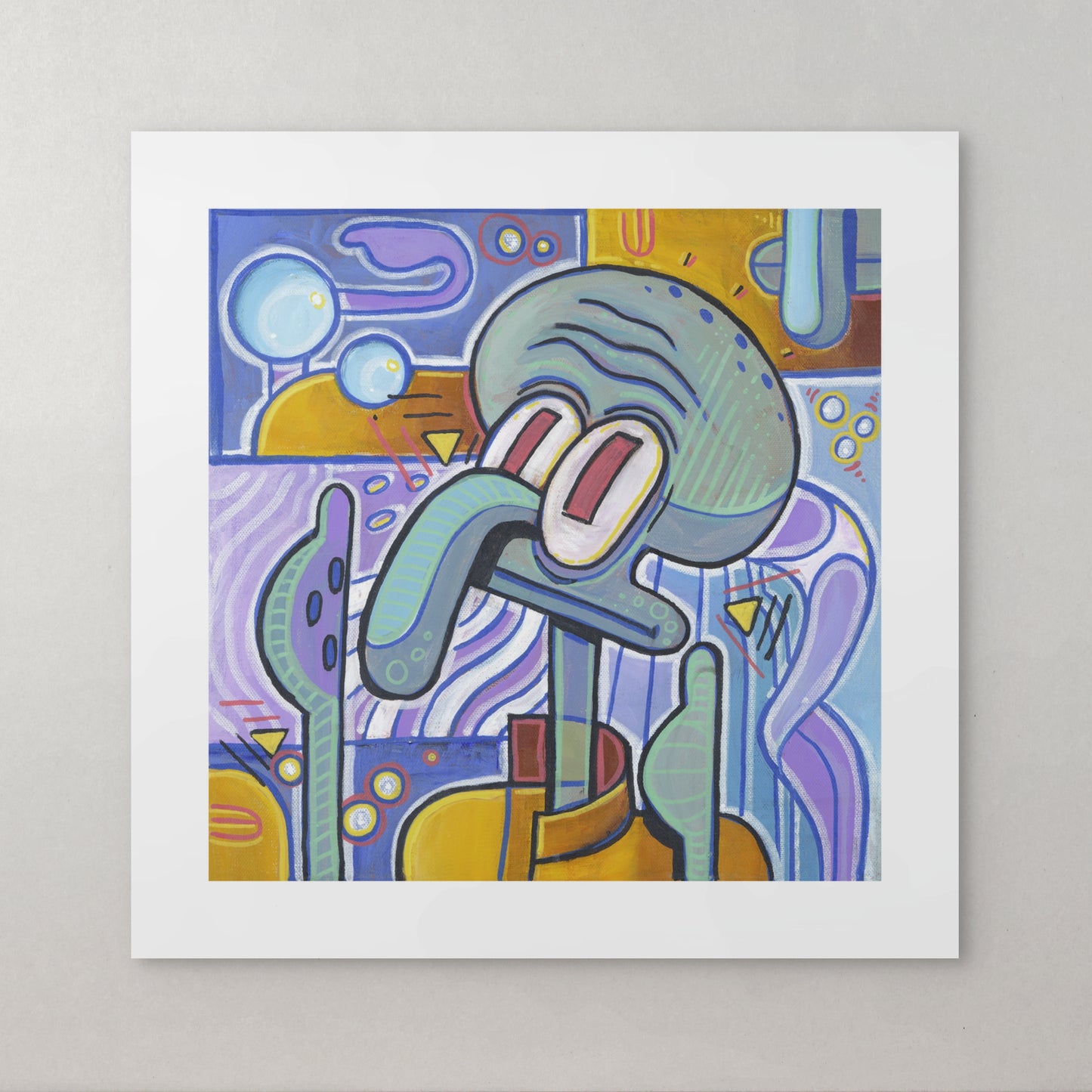 Abstract Tentacles III  - Print