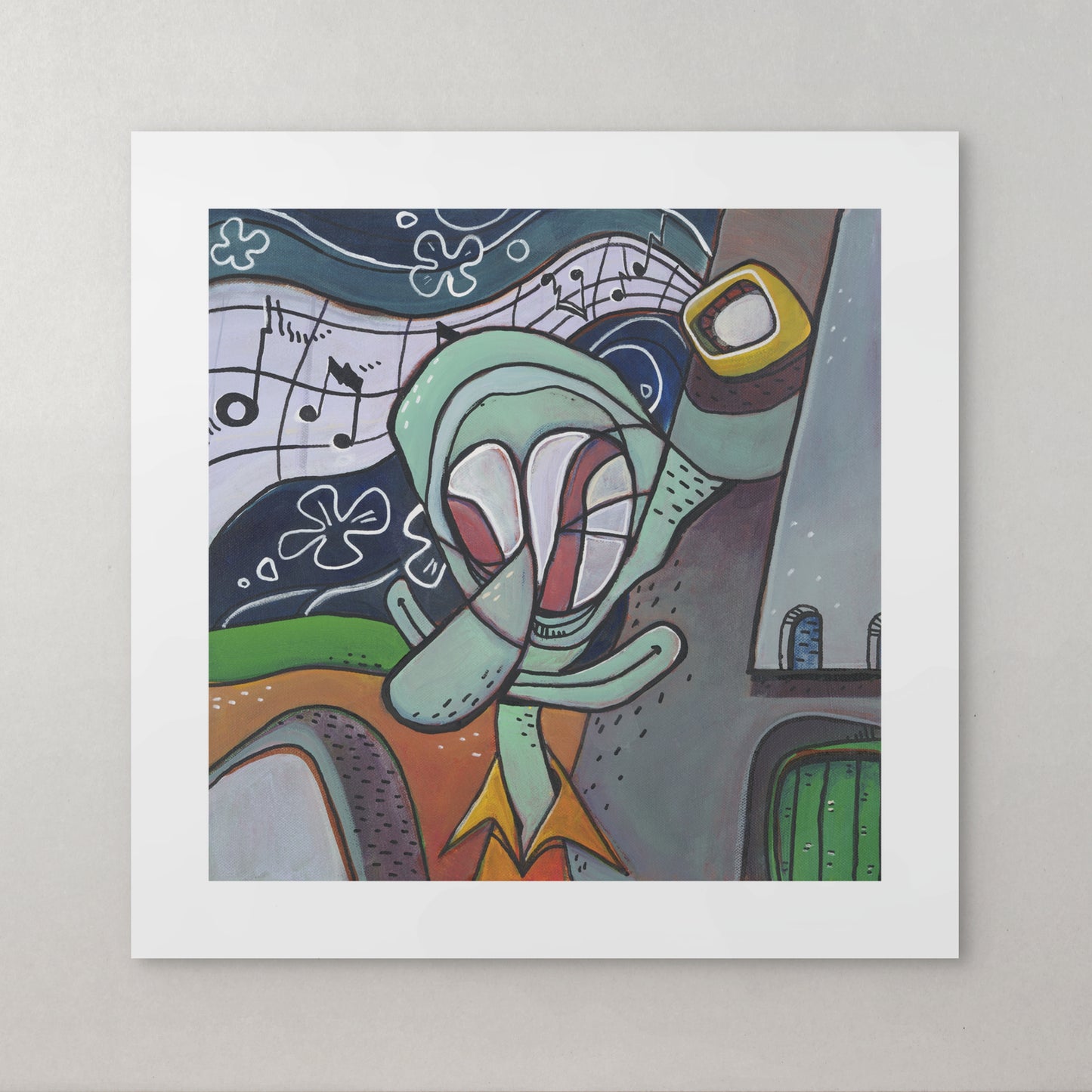 Abstract Tentacles II  - Print