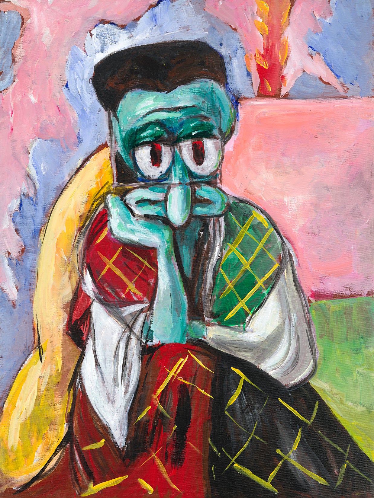 Woman with a Veil - Print