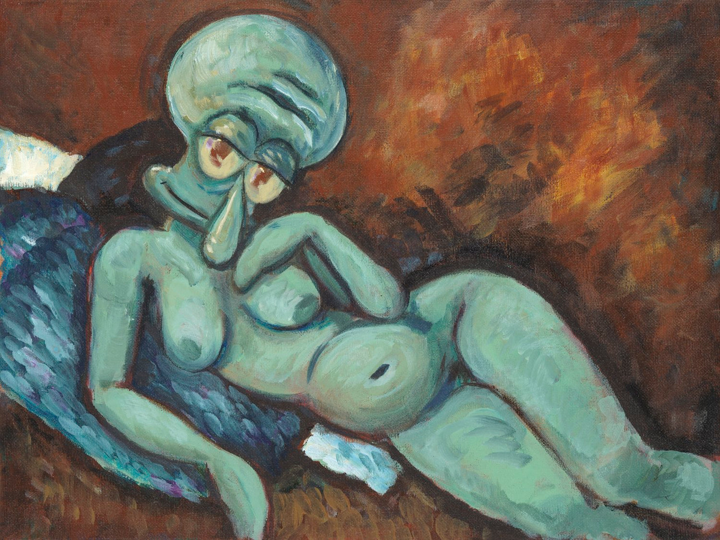 Reclining Nude - Print