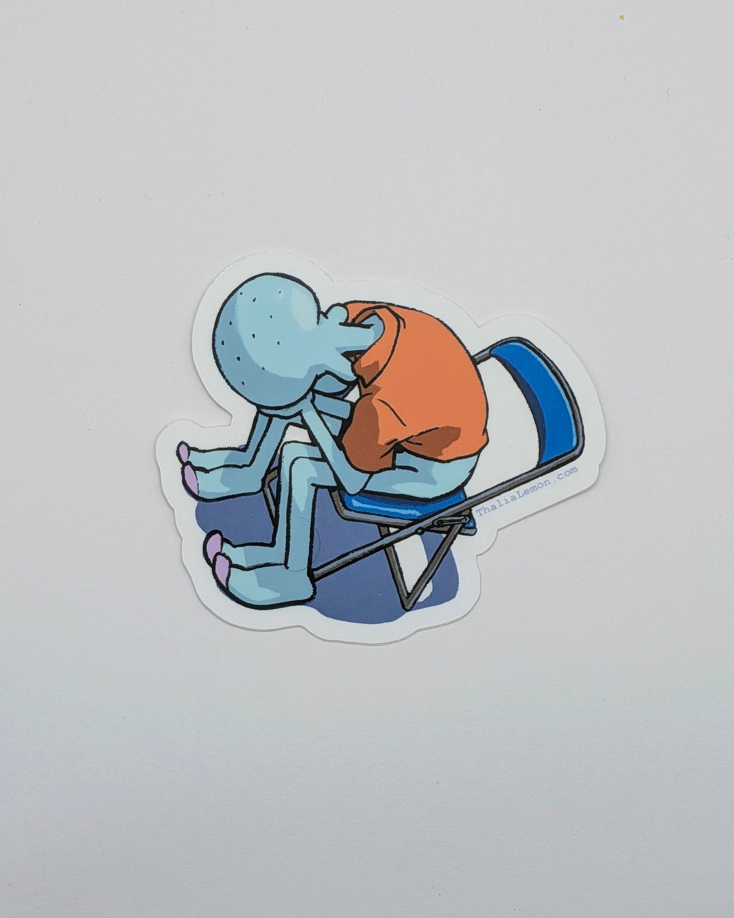 LIMITED Get in the robot, Squinji - Sticker