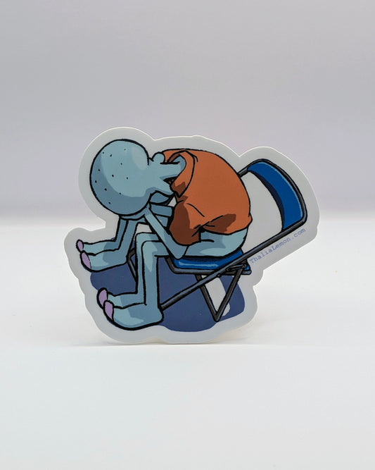 LIMITED Get in the robot, Squinji - Sticker