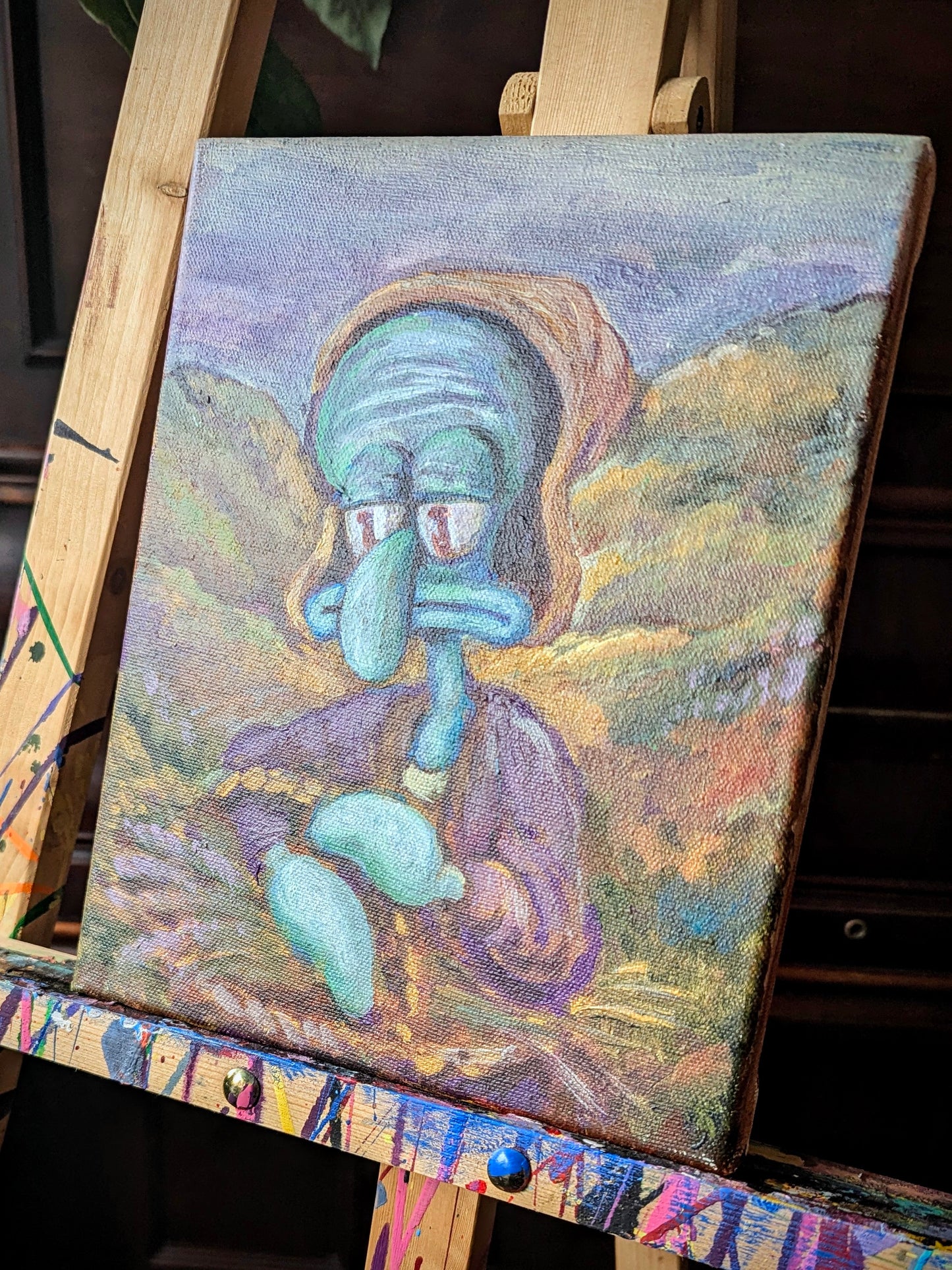 Picking Lavender - Original