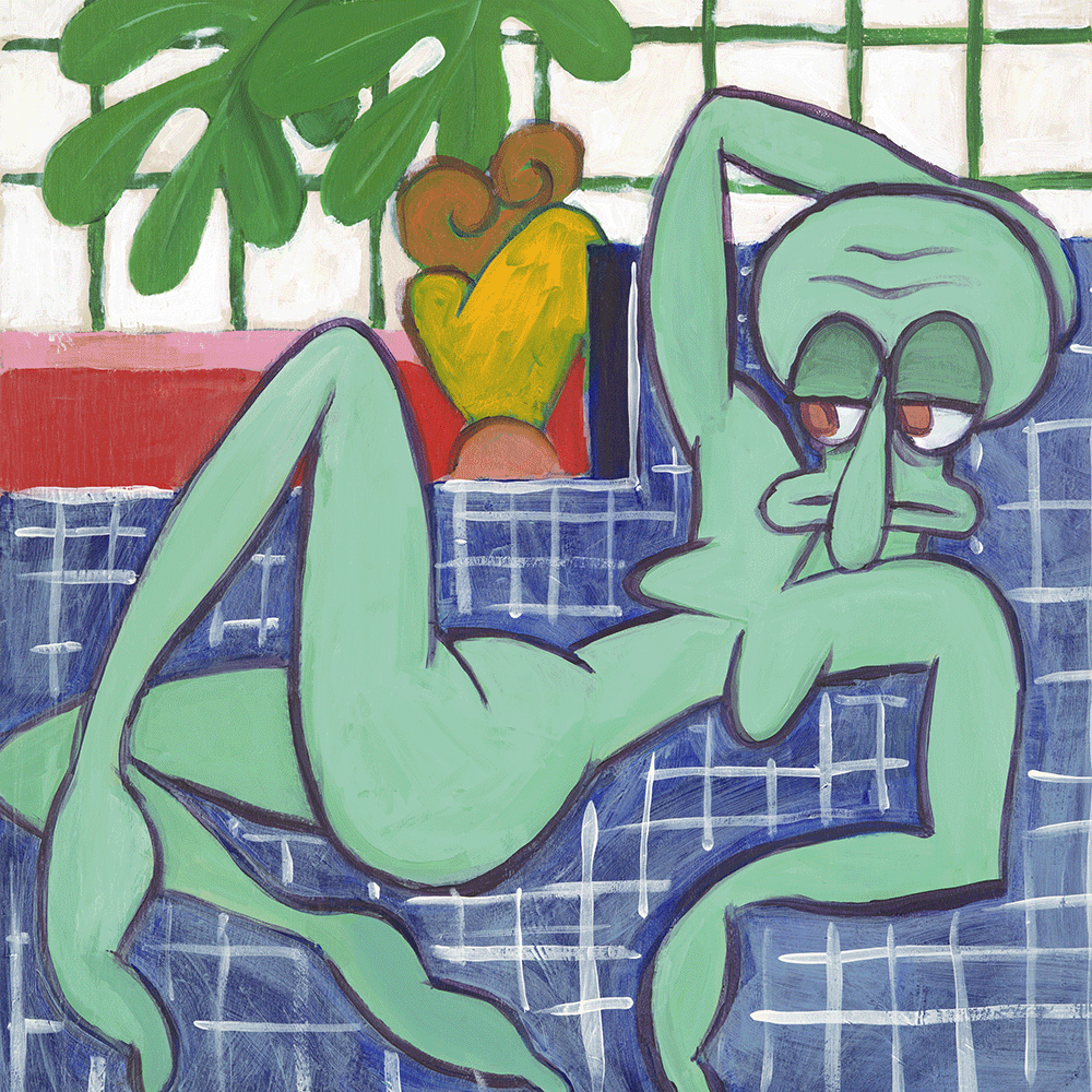 Reclining Nude II - Print