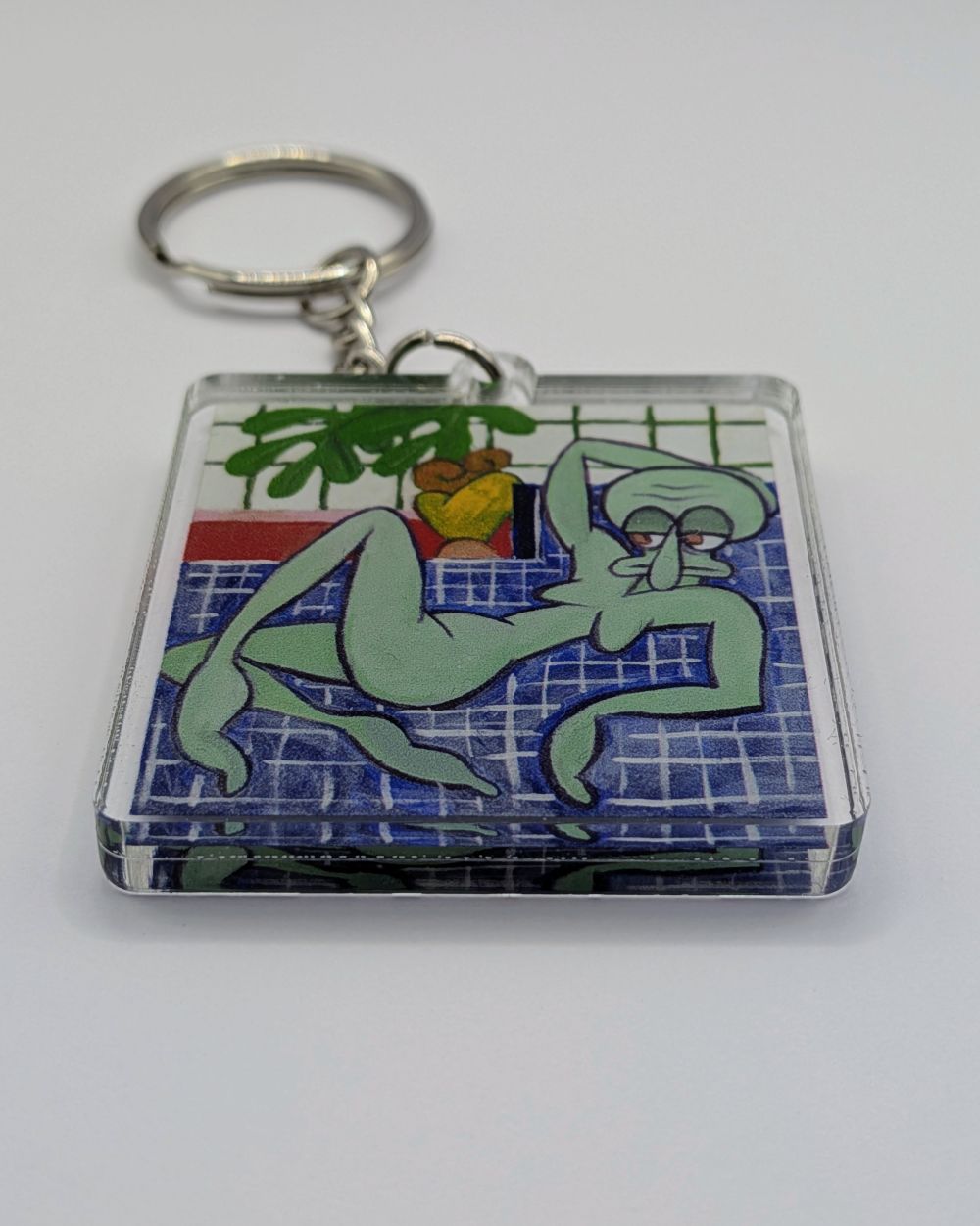 Reclining Nude II - Keychain