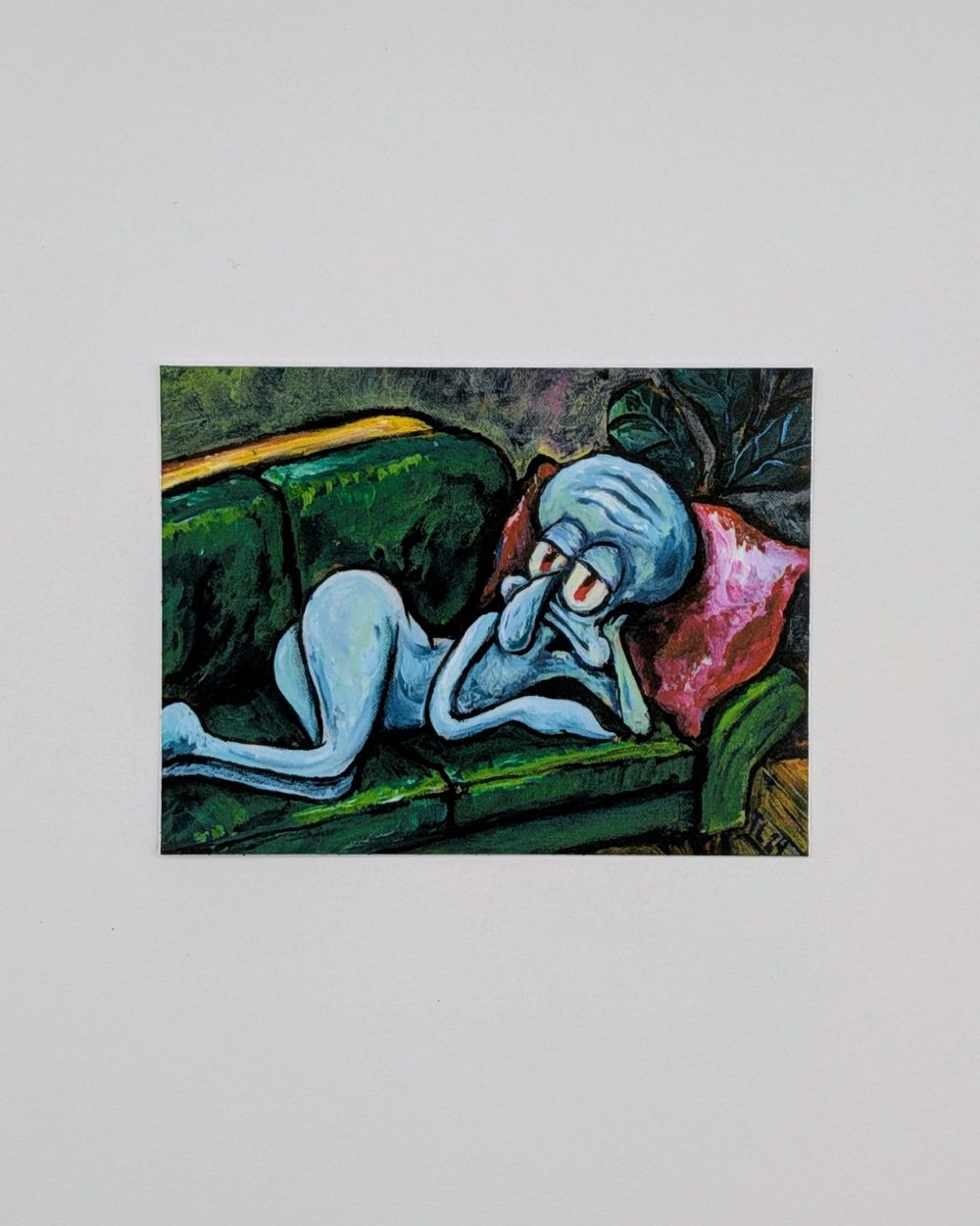 Reclining Nude III - Sticker