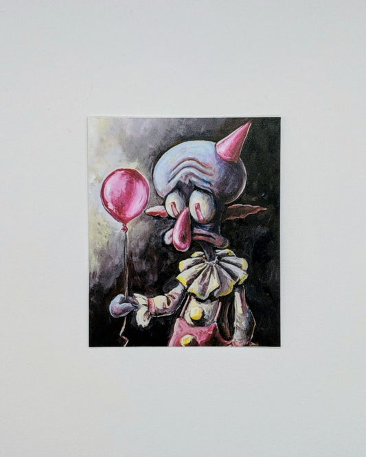 Sad Clown - Sticker