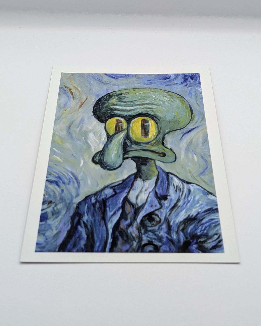Vincent Van Tentacles - Art Postcard