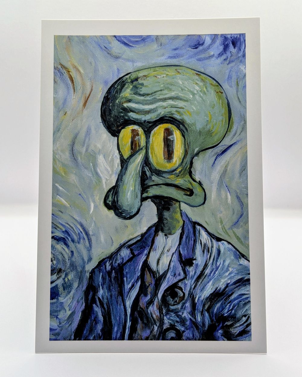 Vincent Van Tentacles - Art Postcard
