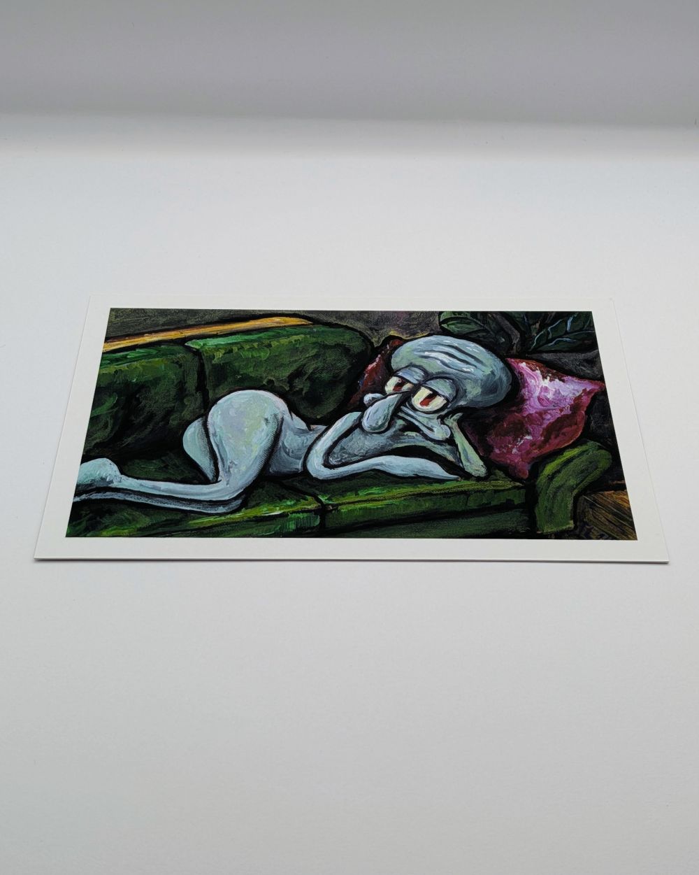 Reclining Nude III - Art Postcard