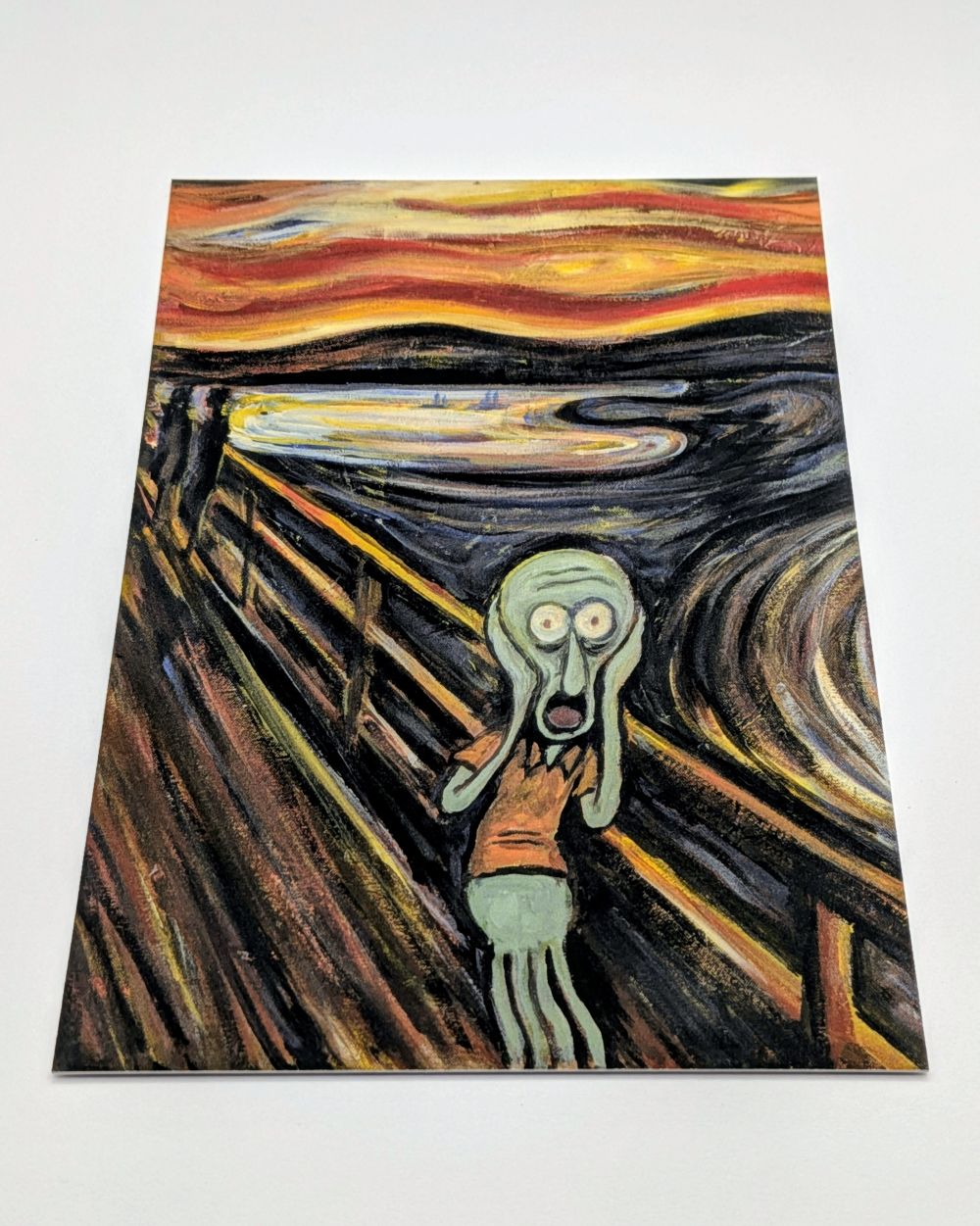 The Squeam - Art Postcard