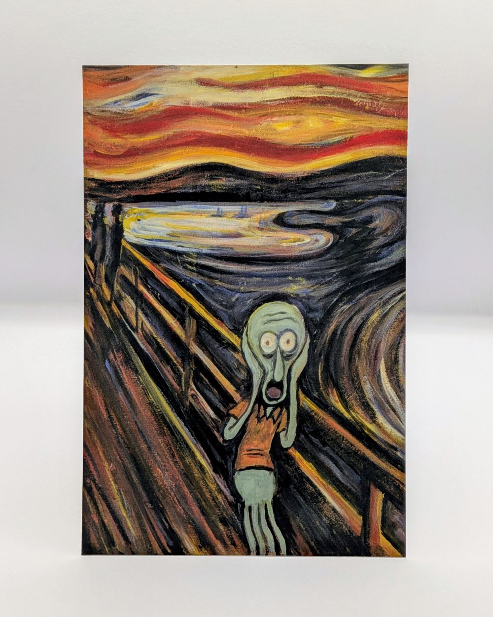 The Squeam - Art Postcard