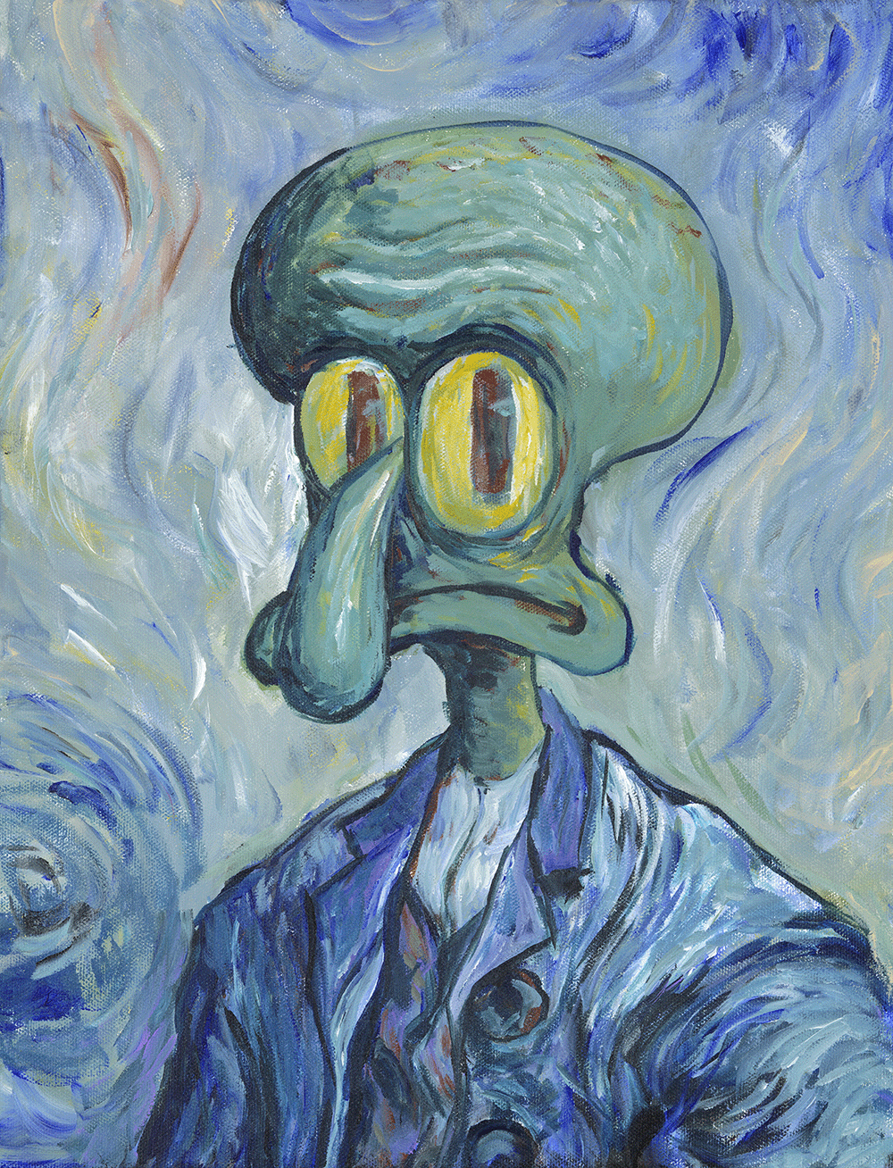Vincent Van Tentacles - Print