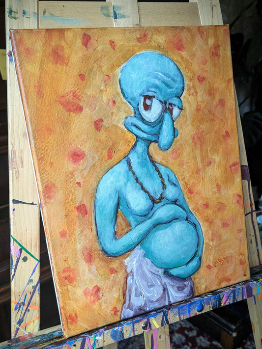 Self-Portrait at Sixth Wedding Anniversary - Original