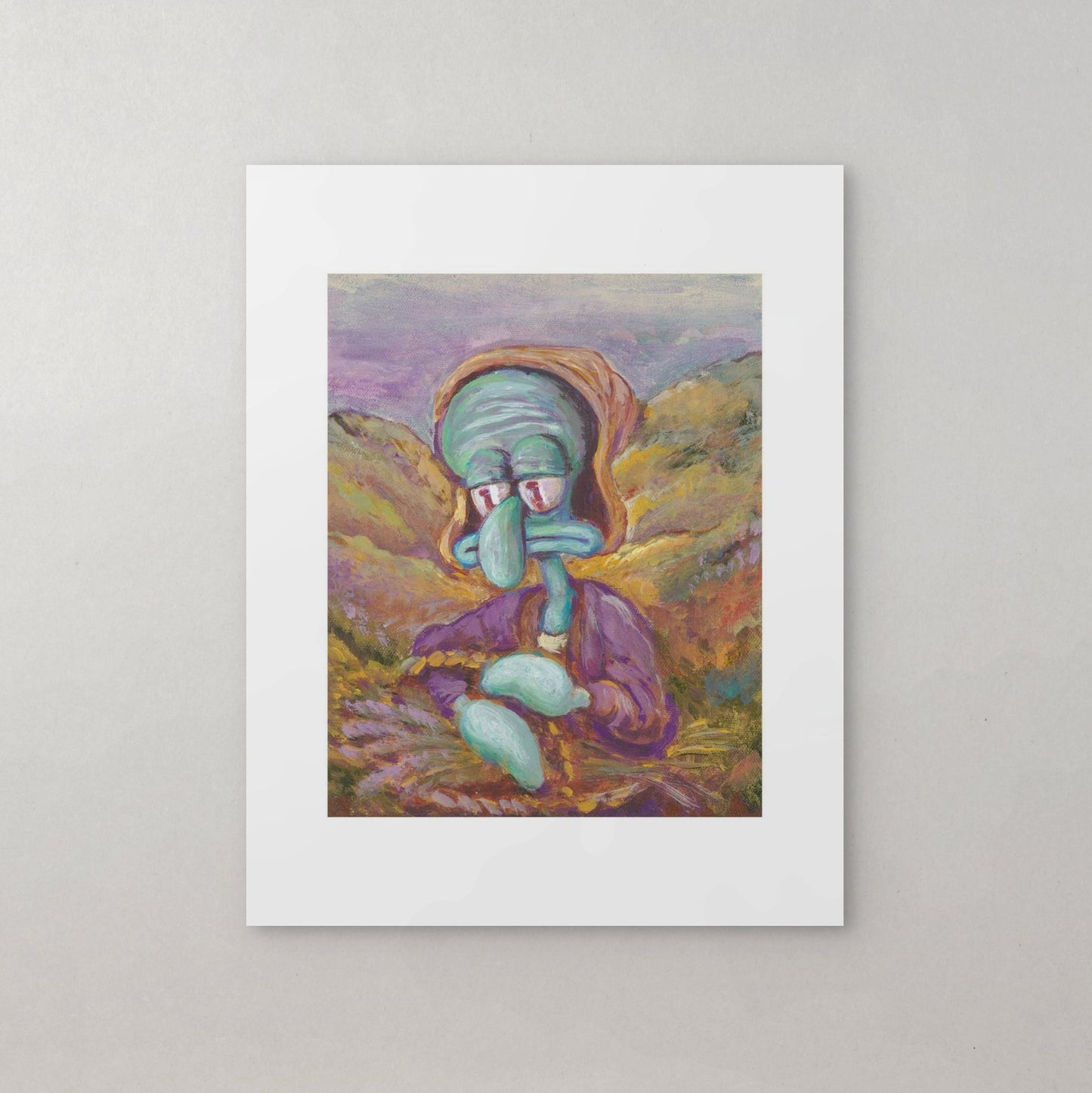 Picking Lavender - Print
