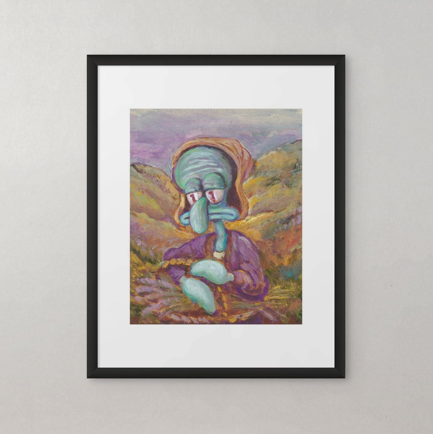 Picking Lavender - Print