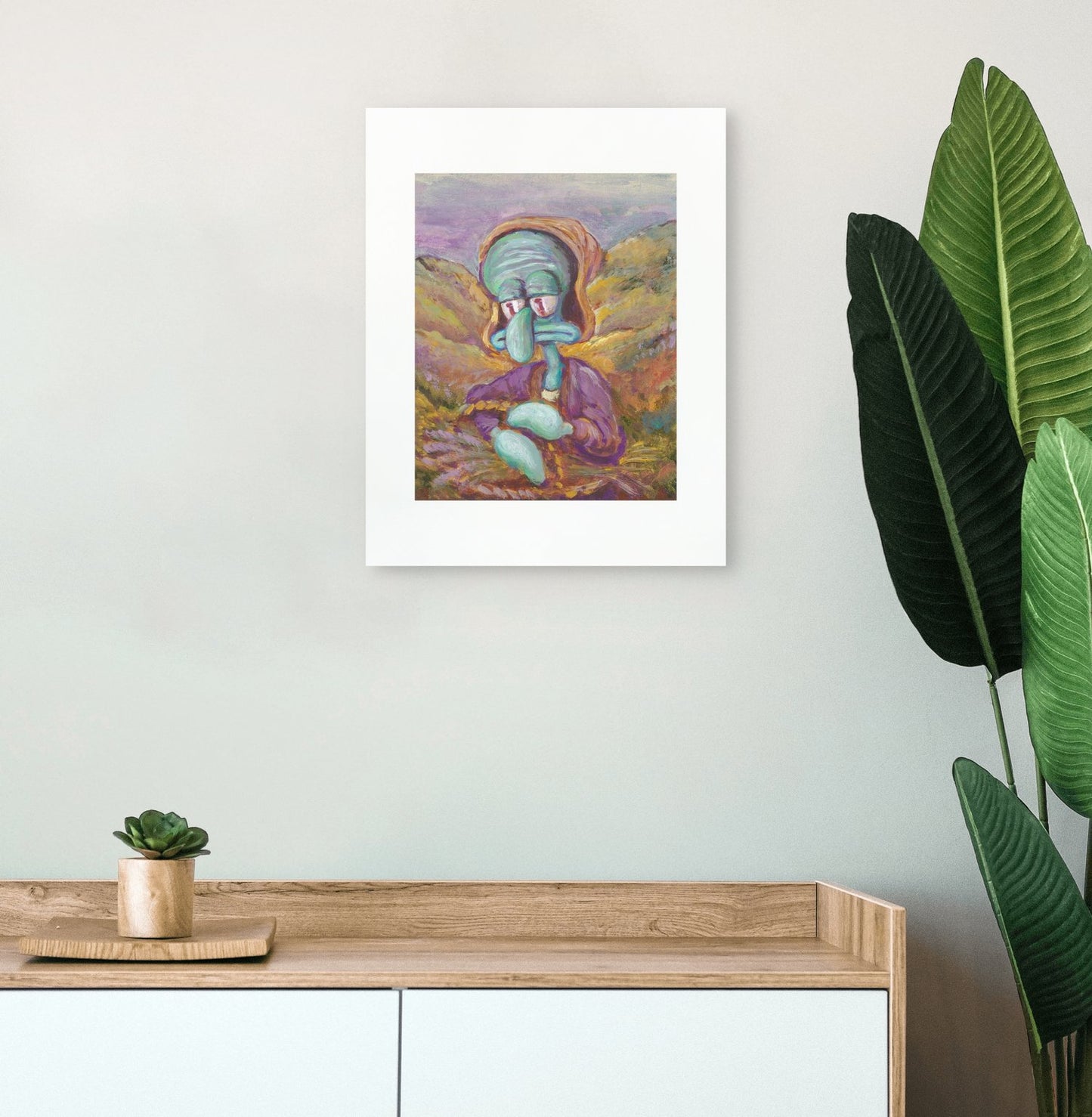 Picking Lavender - Print