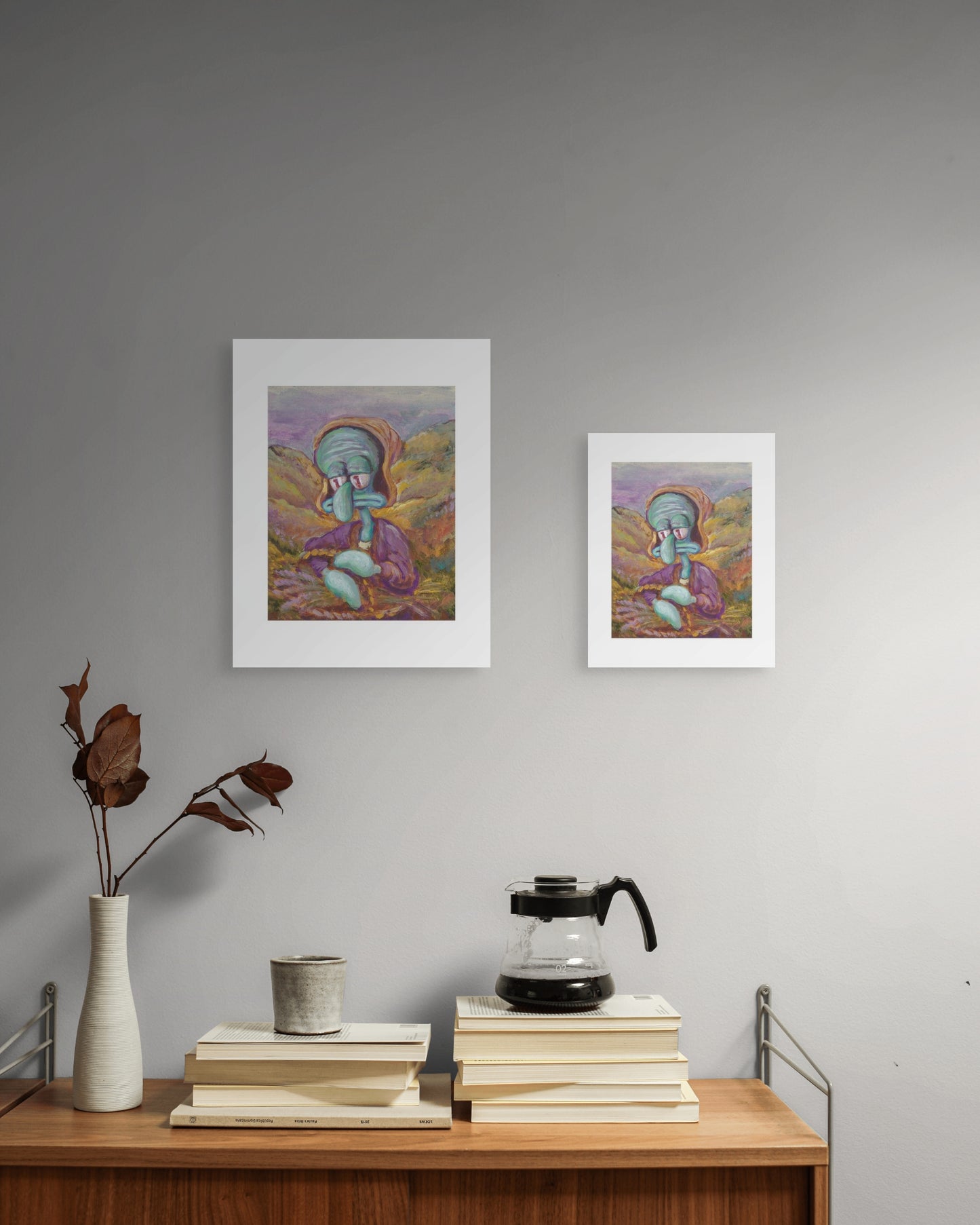 Picking Lavender - Print