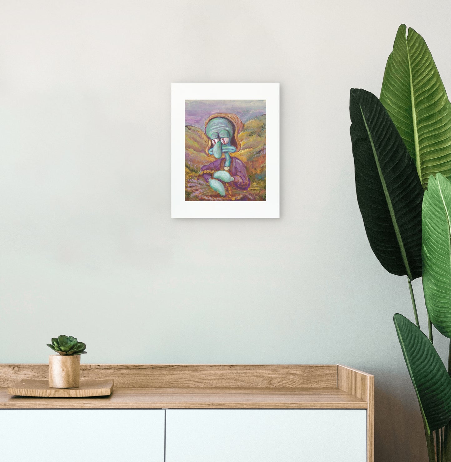 Picking Lavender - Print