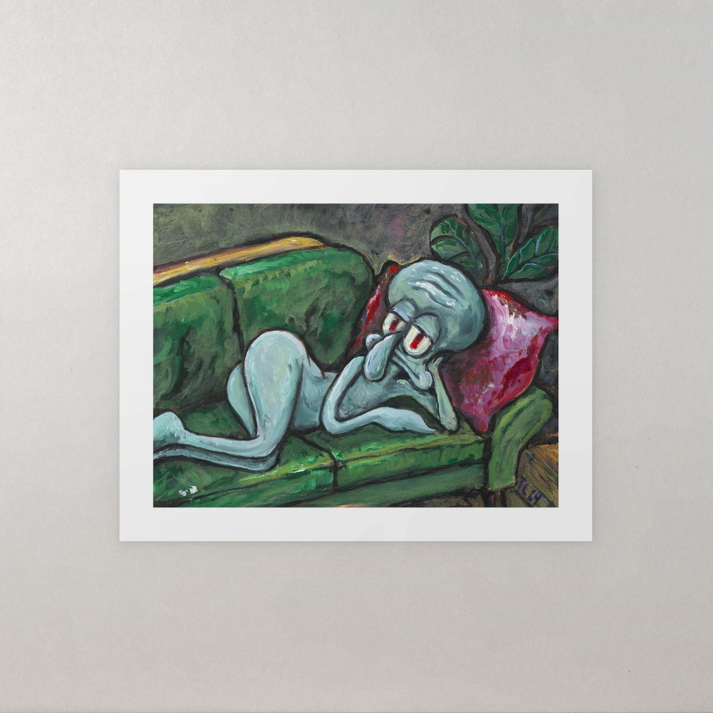 Reclining Nude III - Print