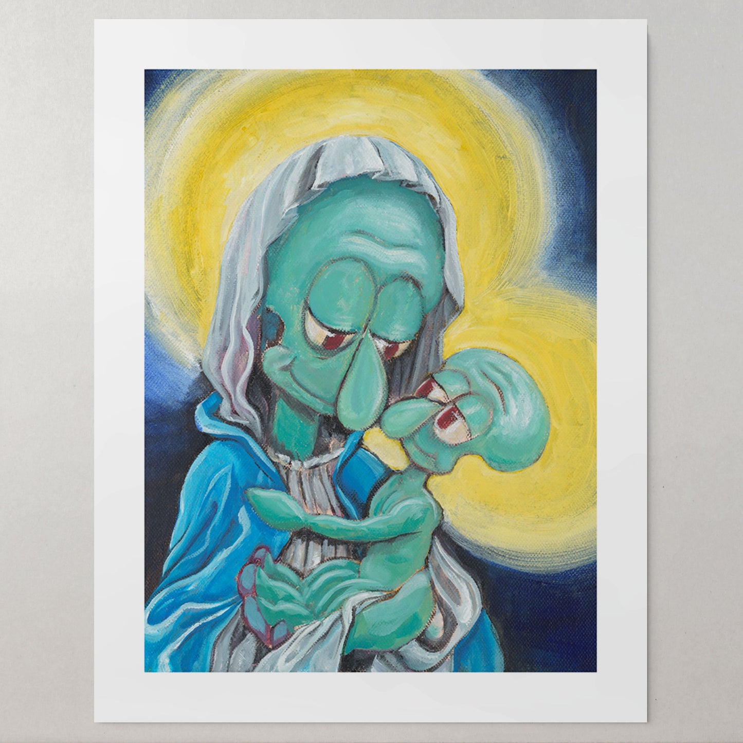 Squidonna and Child - Print