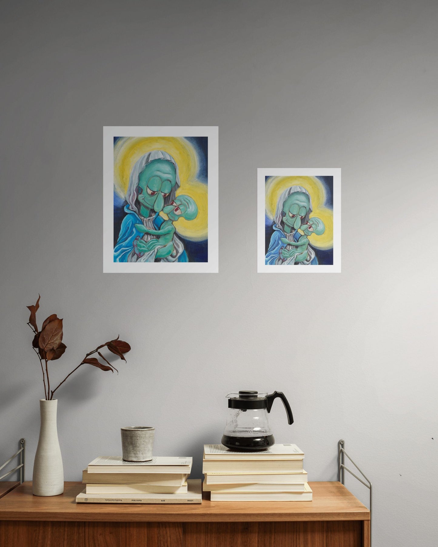 Squidonna and Child - Print