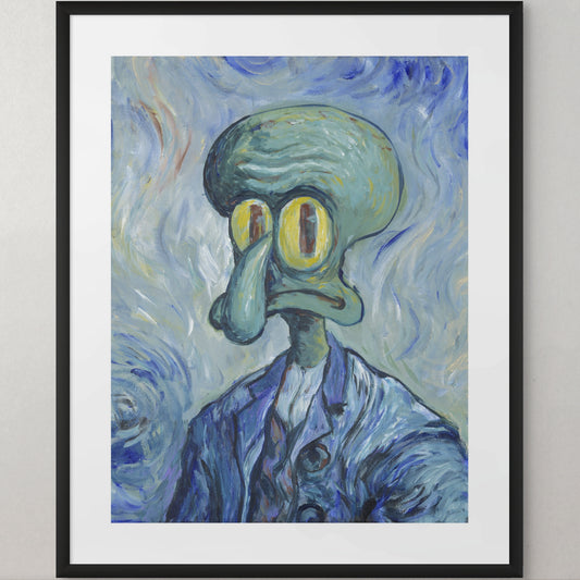 Vincent Van Tentacles - Print