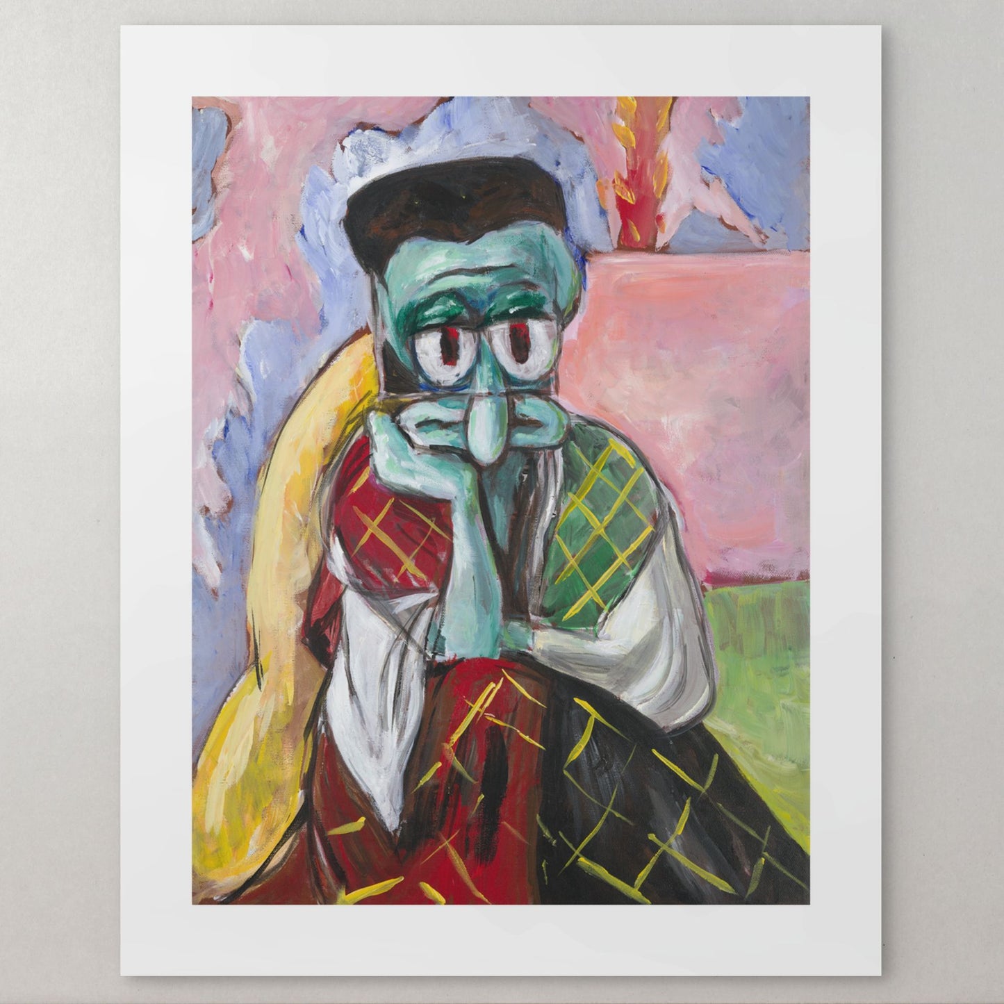 Woman with a Veil - Print