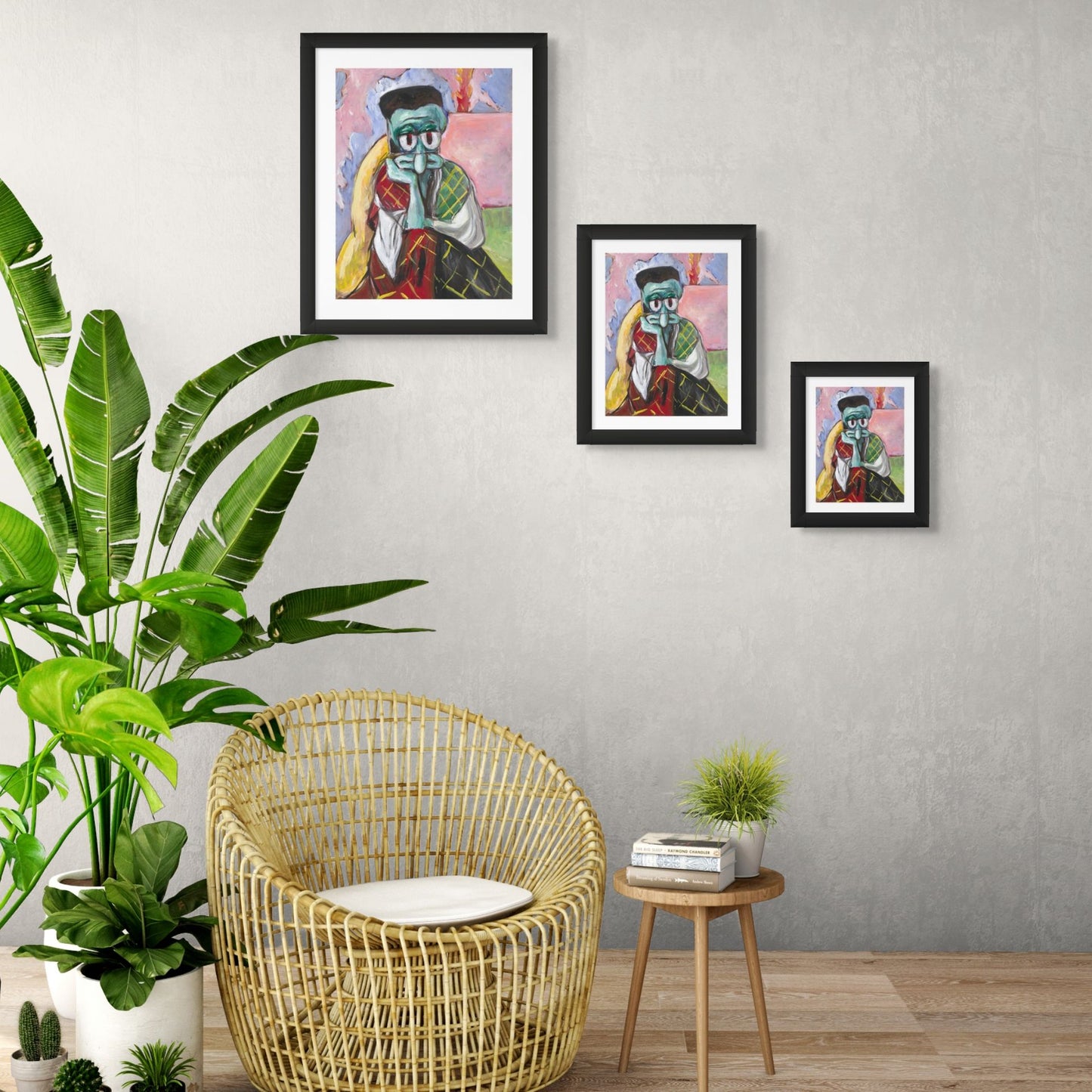 Woman with a Veil - Print
